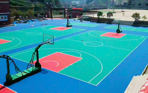 杭州硅pu篮球场