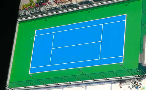 网球场表面