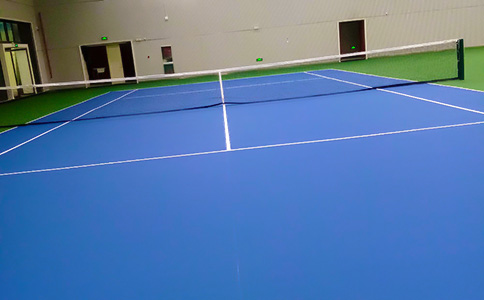 塑胶网球场地