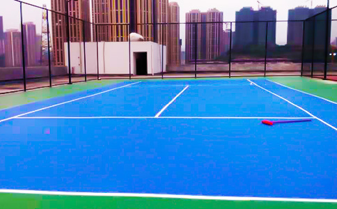 网球场地面