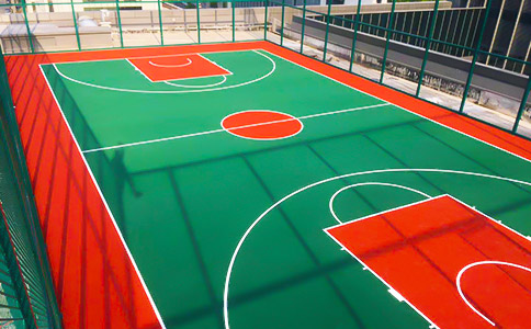 杭州房顶篮球场