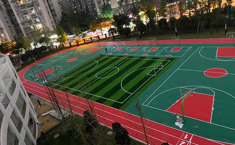 体育设施塑胶跑道