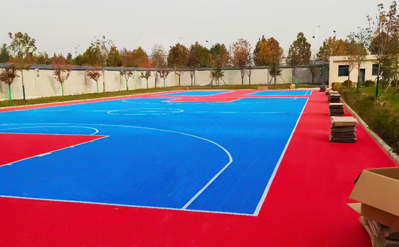 广州塑胶篮球场