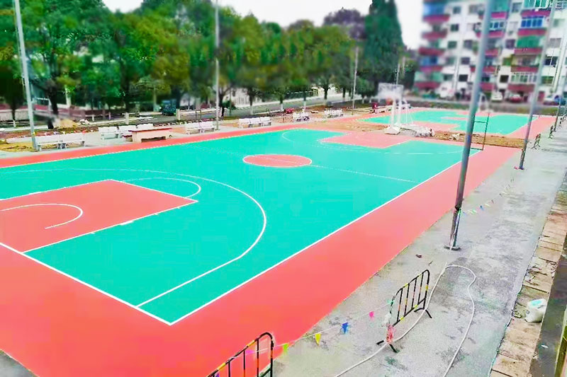 丙烯酸篮球场