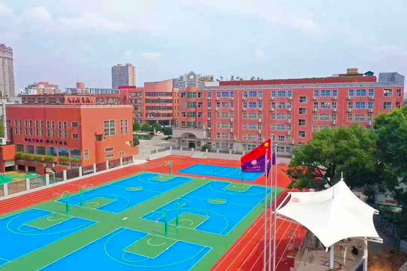 杭州硅PU篮球场