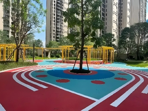 社区塑胶地面