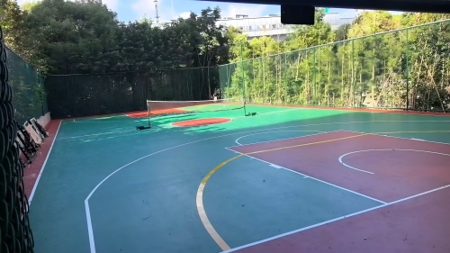 篮球场地面